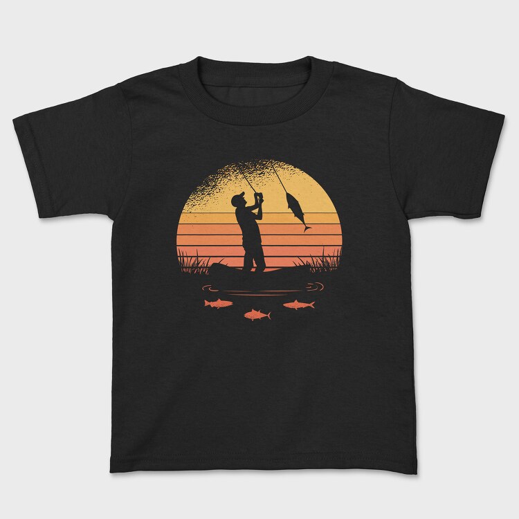 Fisherman, Kids' T-Shirt