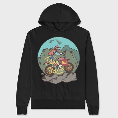 Off Road Moto, Unisex Men's Hoodie