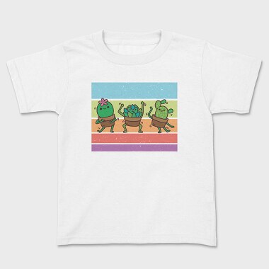 Dancing Plants, Kids' T-Shirt