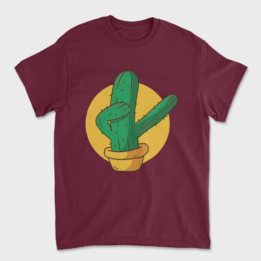 Dabbing Cactus, Unisex Men's T-Shirt