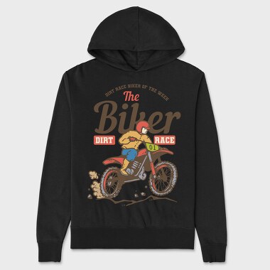 Motocross Retro, Unisex Men's Hoodie