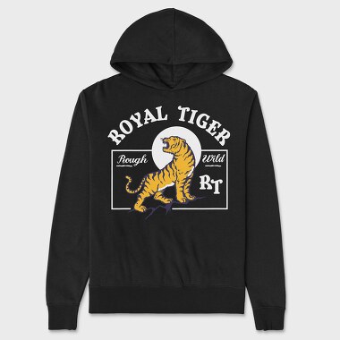 Red Tiger, Unisex Men's Hoodie