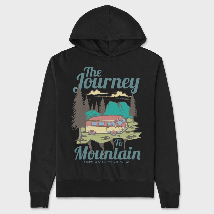 Journey To The Mountain, Унисекс Мъжко Суичър