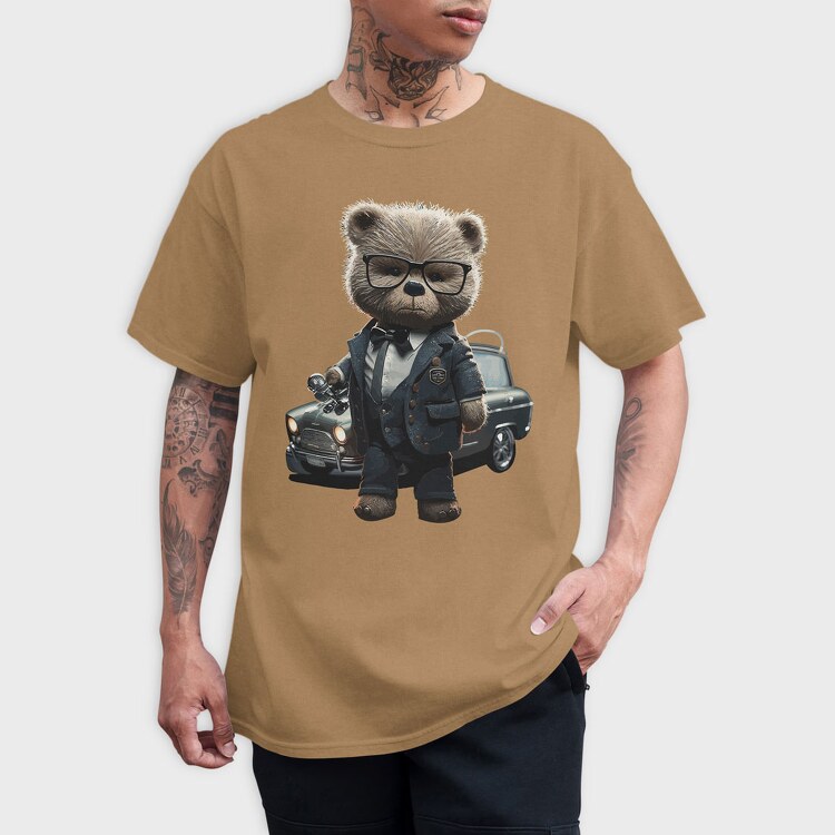 Business Teddy, Unisex Men's T-Shirt
