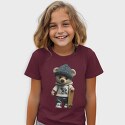 Skate Teddy Bear, Kids' T-Shirt