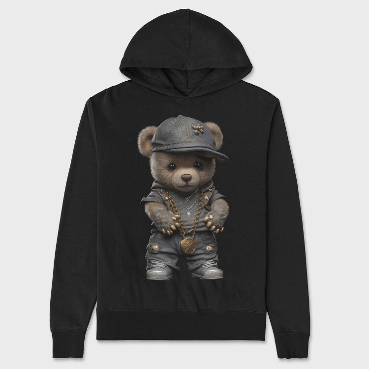 Teddy Rapper, Унисекс Мъжко Суичър