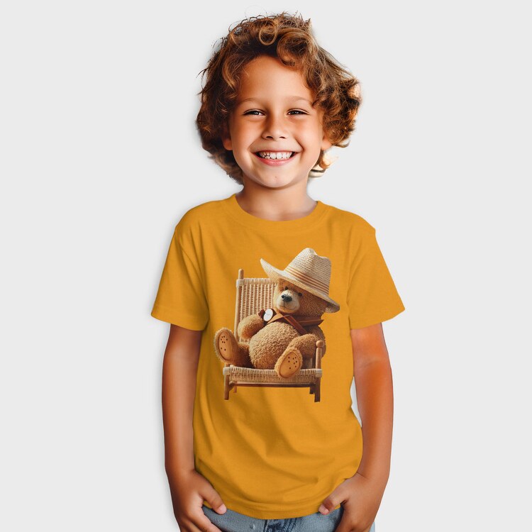 Teddy Bear Hat, Kids' T-Shirt