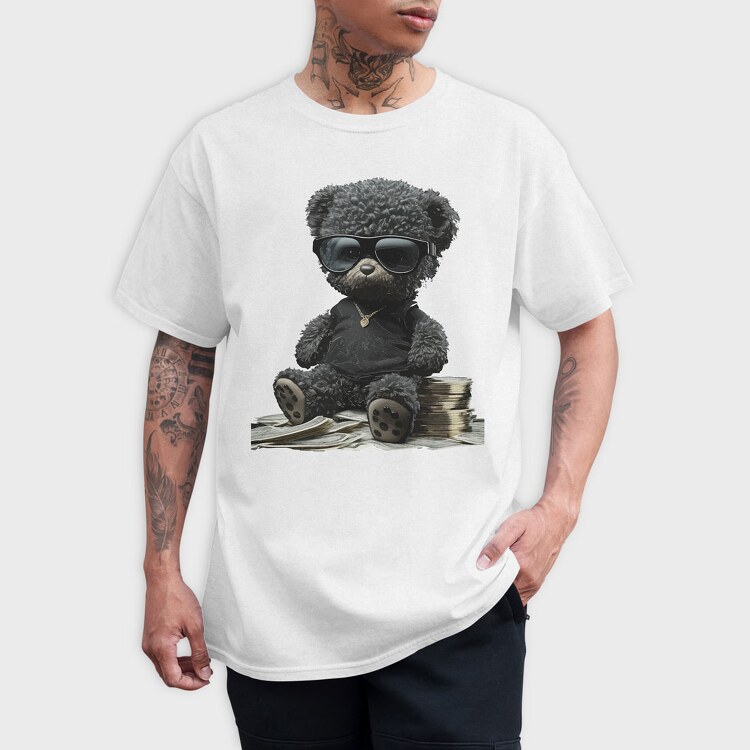 Fluffy Teddy, Унисекс Мъжка Тениска
