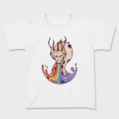 Kids' T-Shirt, Dragon Rainbow