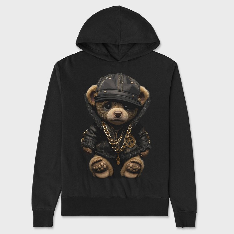 Teddy Cool, Unisex Men's Hoodie