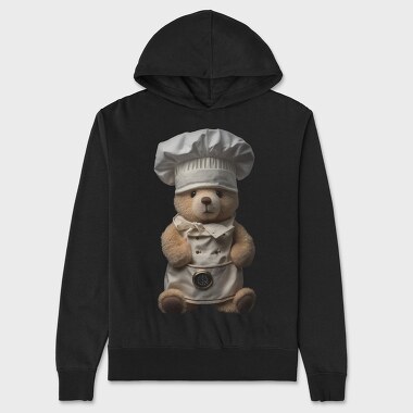 Chef Teddy Bear, Унисекс Мъжко Суичър