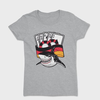 Poker Shark, Women's T-Shirt