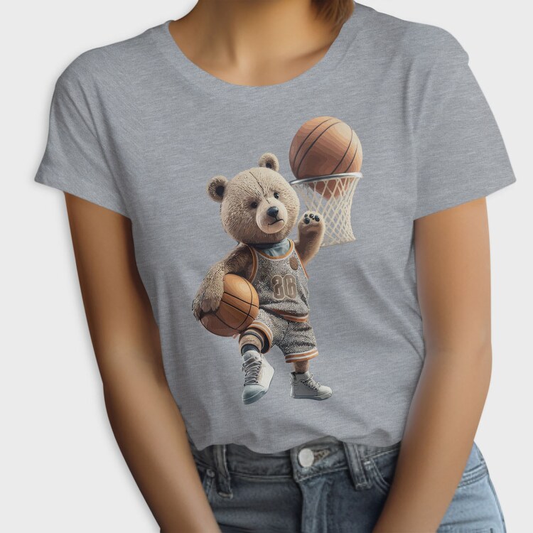 Teddy Bear Basket, Women's T-Shirt