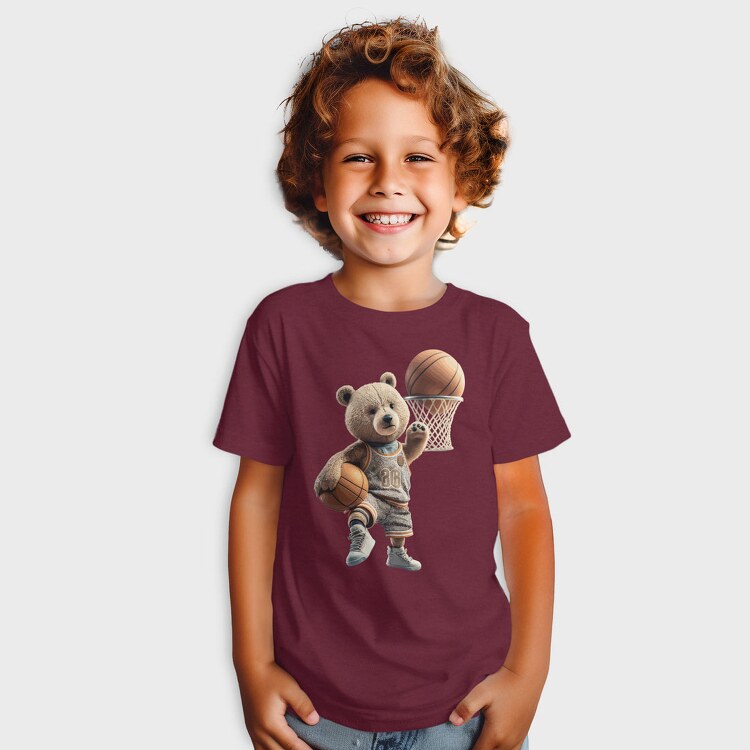 Teddy Bear Basket, Kids' T-Shirt