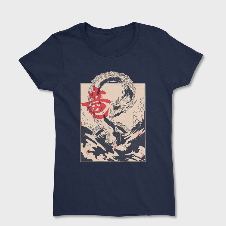 Dragon Sea, Women's T-Shirt