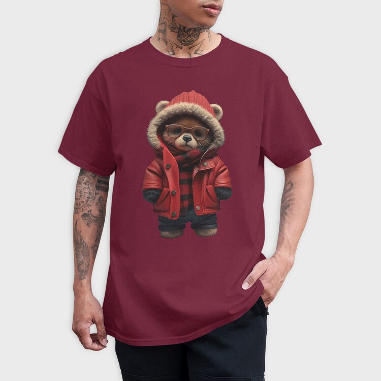 Teddy Jacket, Unisex Men's T-Shirt