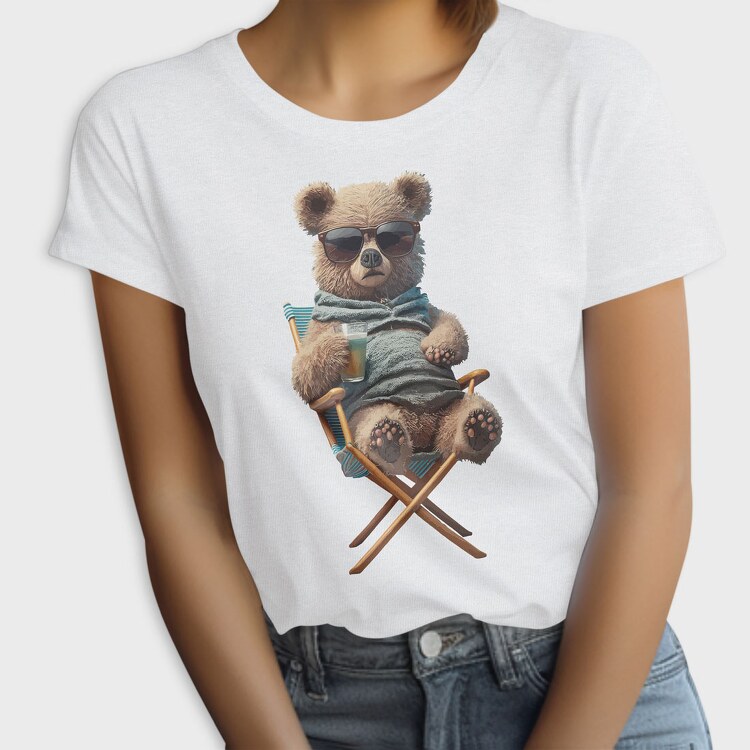 Teddy Bear Relax, Women's T-Shirt