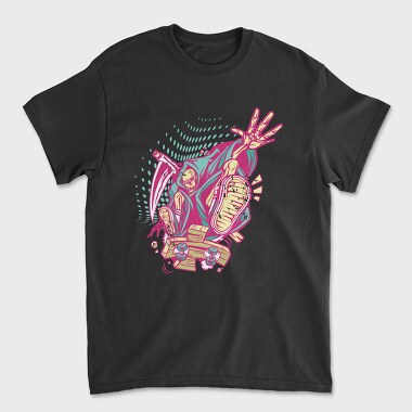 Skate Death, Unisex Men's T-Shirt
