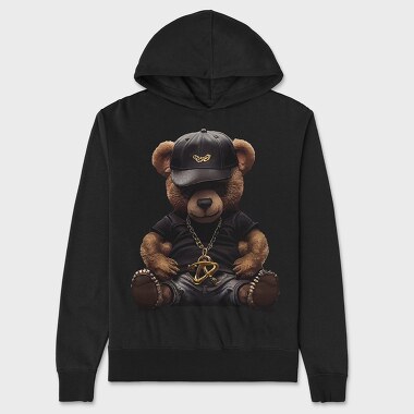 Cool Teddy, Unisex Men's Hoodie