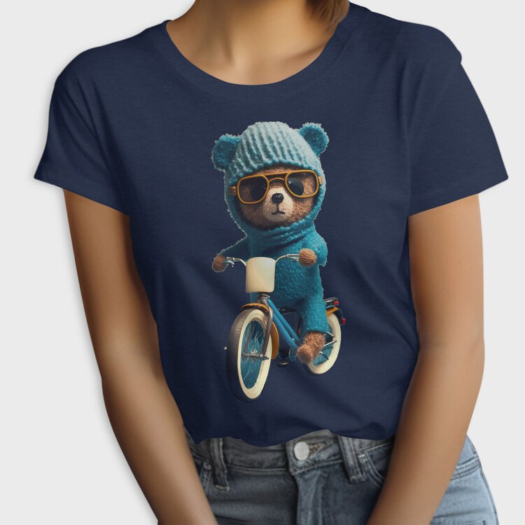 Teddy Bear Bicycle, Дамска Тениска