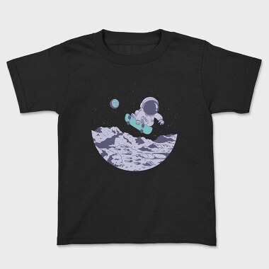 Skater Astronaut, Kids' T-Shirt