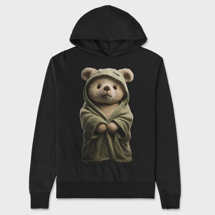 Teddy Bear Robe, Unisex Men's Hoodie