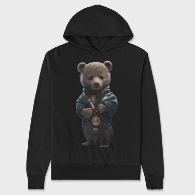 Teddy Medal, Unisex Men's Hoodie