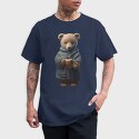 Teddy Morning Coffee, Unisex Men's T-Shirt