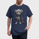School Teddy Bear, Unisex Men's T-Shirt