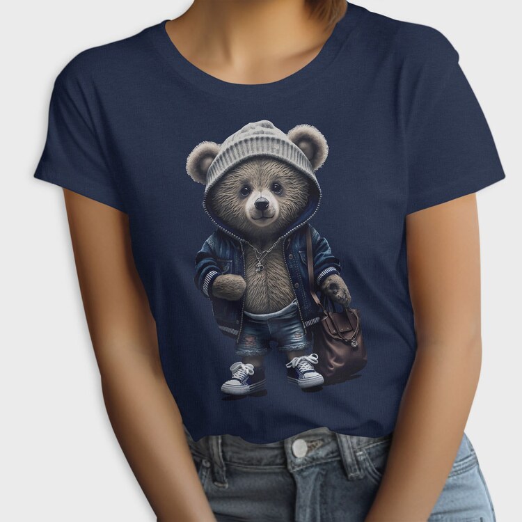 School Teddy Bear, Дамска Тениска