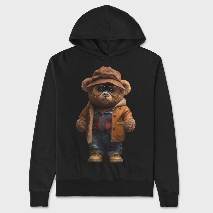 Vintage Teddy Bear, Унисекс Мъжко Суичър
