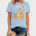 Iconic Vintage Convertible With Girl in Nature, Unisex Men's T-Shirt