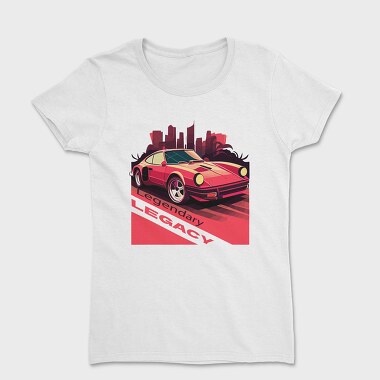 Legendary Legacy Classic Sports Car Vaporwave, Women's T-Shirt