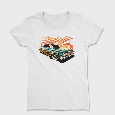 Luxury Rims Custom Lowrider Car, Women's T-Shirt