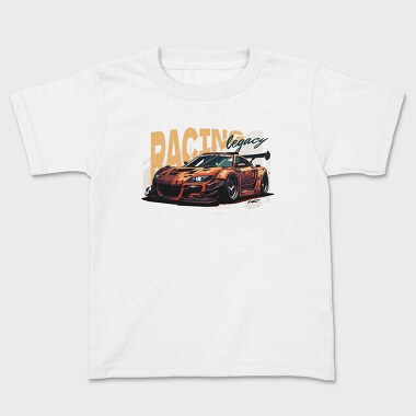 Luxury Sports Car Racing Legacy, Kids' T-Shirt