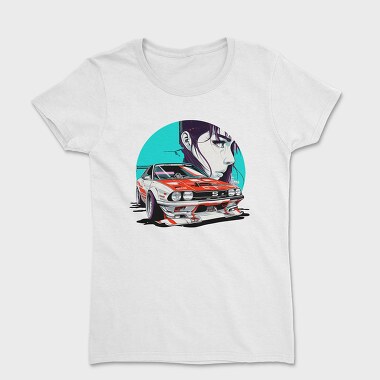 Racing Car Girl Manga, Women's T-Shirt