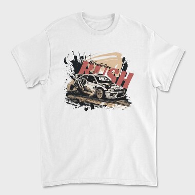 Rally Race Car, Unisex Men's T-Shirt