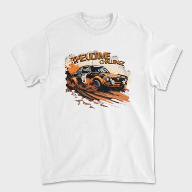 Rally Racing Car, Unisex Men's T-Shirt