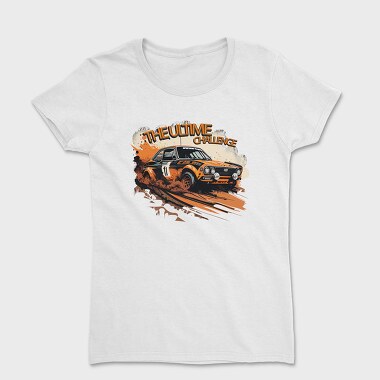 Women's T-Shirt, Rally Racing Car
