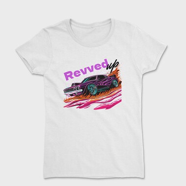 Revved Up Muscle Car Pop, Women's T-Shirt