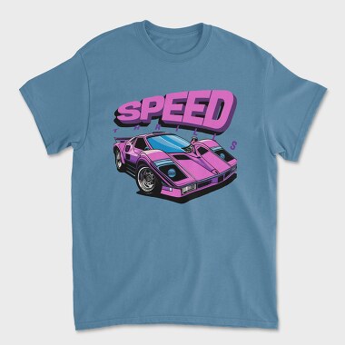 Supercar Retro Speed Thrills, Unisex Men's T-Shirt