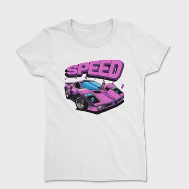 Supercar Retro Speed Thrills, Women's T-Shirt