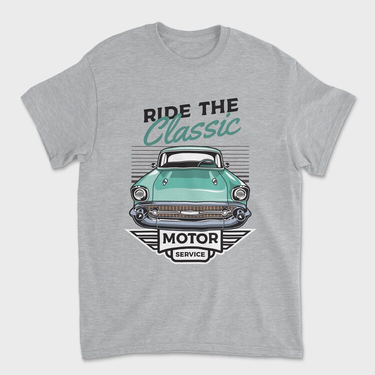 1957 Chevrolet Bel Air, Unisex Men's T-Shirt