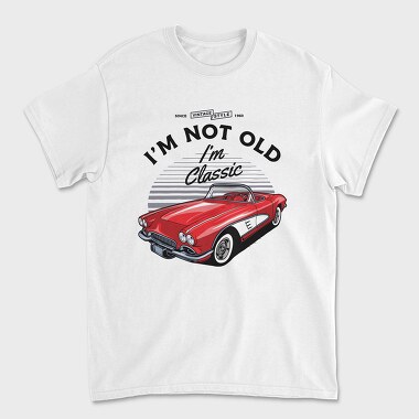 1961 Chevrolet Corvette, Unisex Men's T-Shirt
