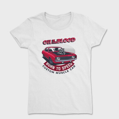1969 Pontiac GTO(naked engine), Women's T-Shirt