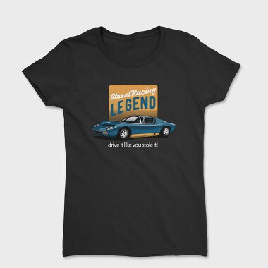 Women's T-Shirt, 1971 Lamborghini Miura SV 12