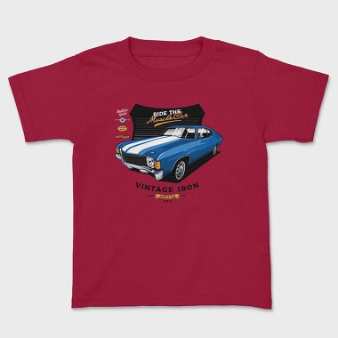 1972 chevrolet chevelle ss, Kids' T-Shirt