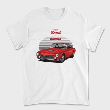 Unisex Men's T-Shirt, Ferrari 250 GT Lusso Berlinetta