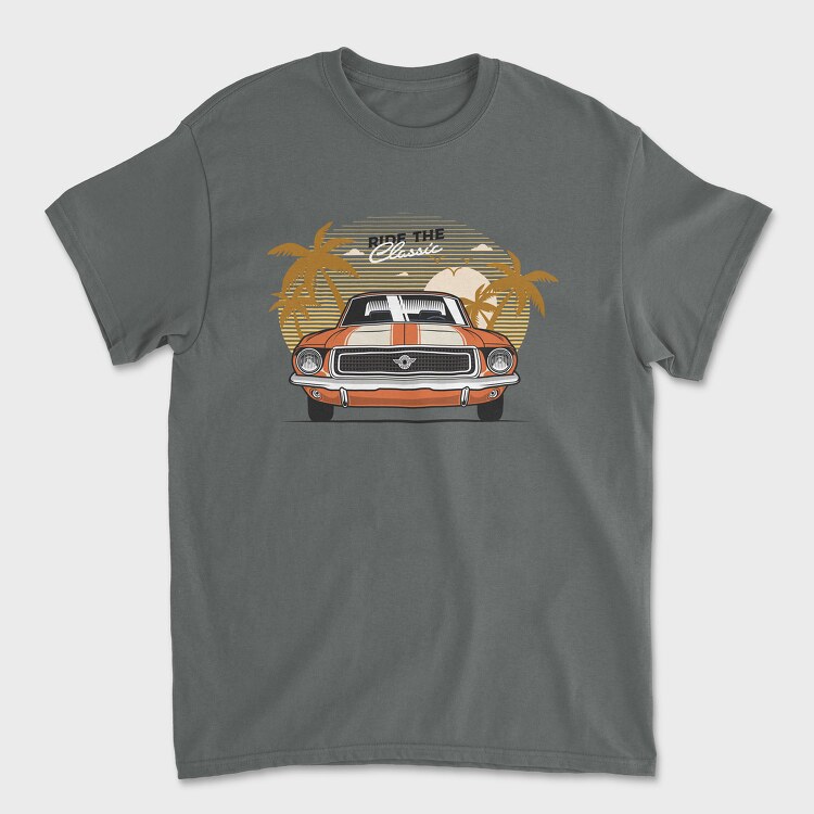 Ford Mustang(generation 1), Unisex Men's T-Shirt