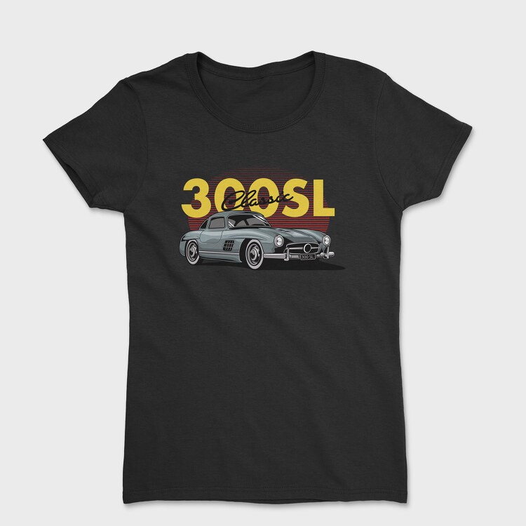 Mercedes Benz 300SL Gullwing, Women's T-Shirt